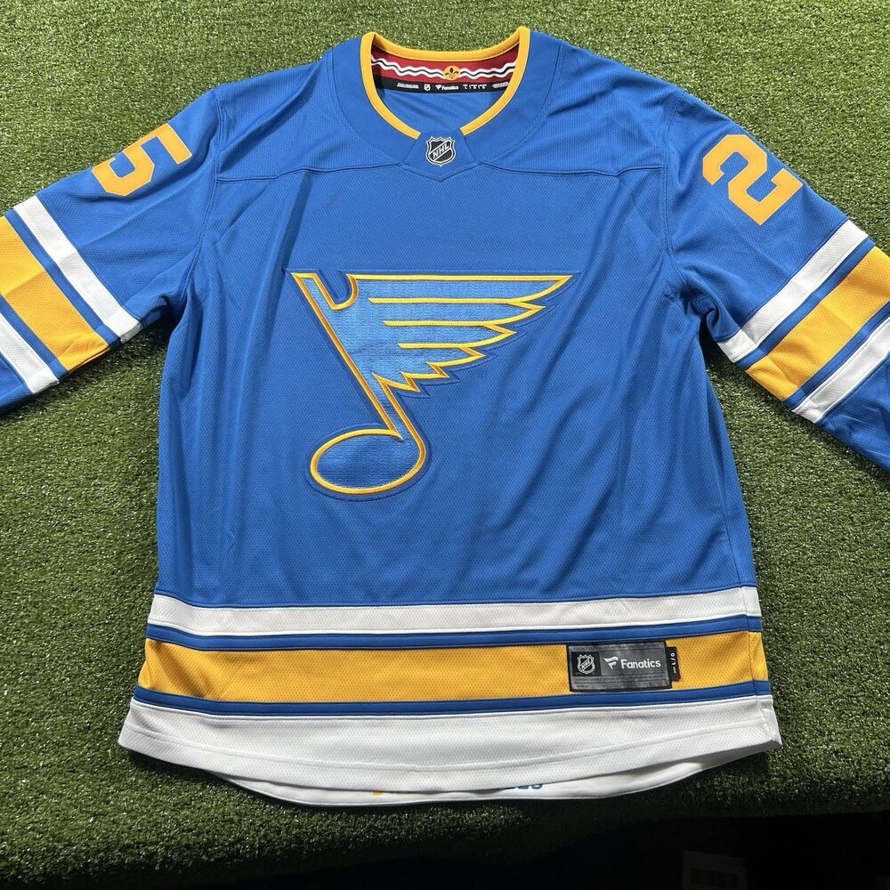 St Louis Blues Jersey Large Men’s Kyrou Blue New With Tags